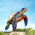 thumbnail image 5 of sruoe Christmas Tree Ornament Hanging Christmas Pendants Acrylic Turtle Pendant Party Indoor Outdoor Holiday Decor, 5 of 5