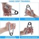 thumbnail image 2 of Entrenador de fuerza de agarre, empuñadura de metal de fitness de 100 libras, fortalecedor de empuñadura de mano resistente antideslizante, desarrollador de rehabilitación de muñeca y ejerci, 2 of 5