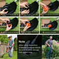 thumbnail image 5 of Carrete de hilo para desbrozadora de hilo para desbrozadoras Black and Decker, 6 carretes de hilo para desbrozadora con 1 tapa de carrete y 1 resorte, 5 of 5