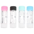 thumbnail image 1 of 4PCS Mini Travel RGP Hard Lens Case Protective Box Cosmetic Lens Container Holder (Black Green Blue and Pink), 1 of 8