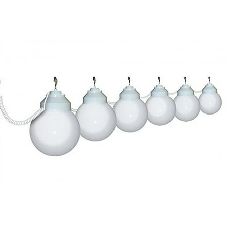 8 Globe Style String Lights For Outdoor Lighting Patio Garden