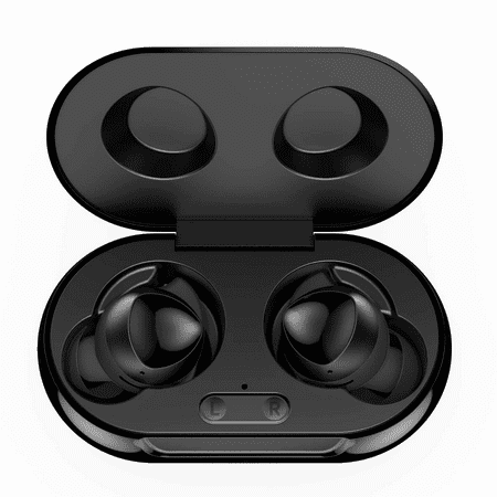 UrbanX Street Buds Plus True Bluetooth Wireless Earbuds For MediaPad M2 8.0 With Active Noise Cancelling (Charging Case Included) Black