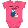 thumbnail image 3 of Inktastic Happy Birthday, Daddy Cute Penguins Boys or Girls Baby Bodysuit, 3 of 5