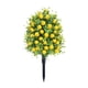 thumbnail image 1 of Limonero Artificial para Jardín, Estaca de Vegetación Artificial, Arbustos, Accesorios de Jardín, Planta de Simulación Decorativa para Decoración, 1 of 8