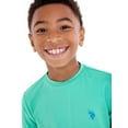 thumbnail image 2 of U.S Polo Assn. Boys Short Sleeve Rashguard, Sizes 4-18, 2 of 4