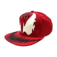thumbnail image 2 of Marvel Spider-Man Carnage Big Face Design Snapback Hat, 2 of 4