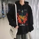 thumbnail image 2 of Chándal de diseño Simple para hombre, sudadera holgada con capucha de gran tamaño, Jersey estampado, ropa de calle Punk Harajuku, 2 of 5