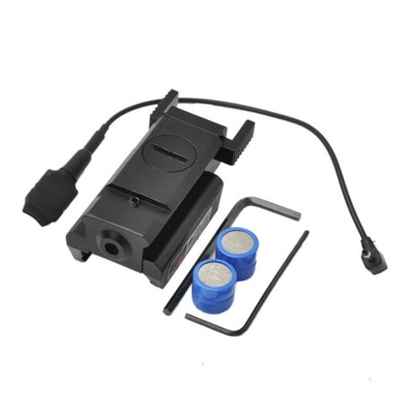 Tactical Forearm Rail - Red Dot Laser Sight Tactical 20mm Picatinny Weaver Rail Mount Pistol Gun Rifle with Switch
