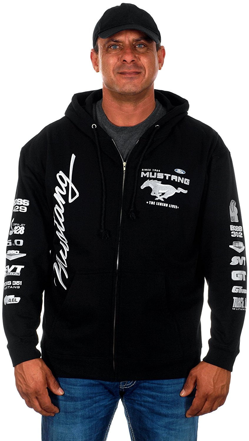 Mens Ford Mustang Hoodies - Walmart.com