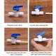 thumbnail image 3 of Instalación De Tuberías De Purificadores De Agua, Válvula De Bola Purificadora De Agua De Polipropileno De Grado Alimenticio Segura 10 Piezas Para Sistemas De Riego, 3 of 7