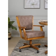 Home Office Chair, Caster Chair with Arms, Single Chair