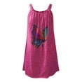 thumbnail image 4 of Eashery Womens Dresses Plus SIze Pinrted New Fashion Womens Dresses Hot Pink S, 4 of 5