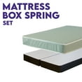 thumbnail image 4 of Continental Sleep, 8" Vinyl Medium Tight Top Hybrid Mattress & 4” Wooden Box Spring, Full., 4 of 6