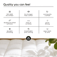 thumbnail image 7 of Nestl Full Mattress Topper, Extra Thick Cooling Mattress Pad, Fits up to 18” Mattress, 7 of 7