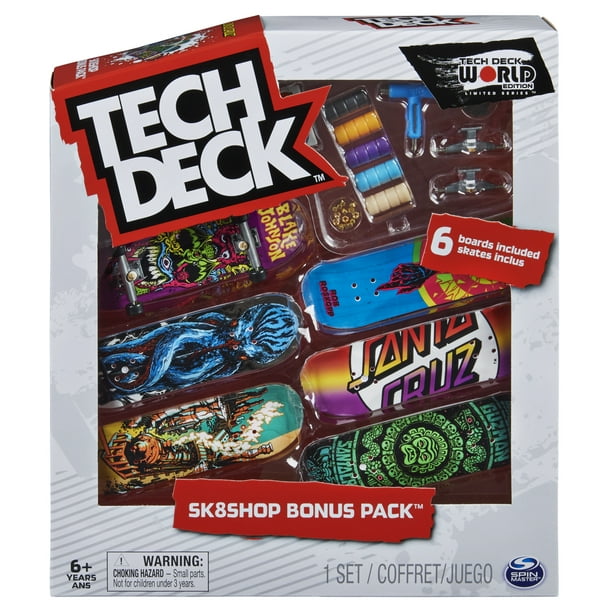 Tech Deck, Bonus Pack, Santa Cruz