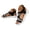 Black, variant on Dakaela Womens Walking Sandals Orthopedic Spring Summer Beach Vacation Casual Shoes Open Toe Slip on Plantar Fasciitis Platform Slides Size 6-10 Black