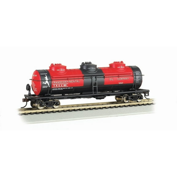 Bachmann-40' 3-Dome Tank Trnscntnt - HO