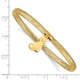 thumbnail image 3 of Diamond2Deal 14K Jaune Gold Chat Stretch Mesh Bracelet 7.5inch for Women, 3 of 6