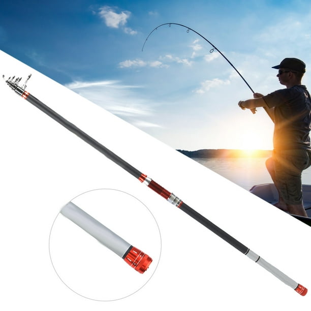Fishing Rod, Durable Carbon Fishing Rod, For Lakes Boat 