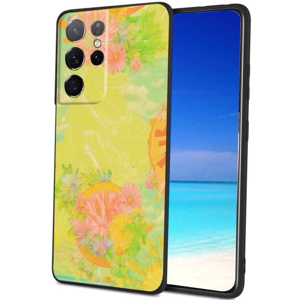 Compatible with Samsung Galaxy S22 Ultra Phone Case, SummerVibes