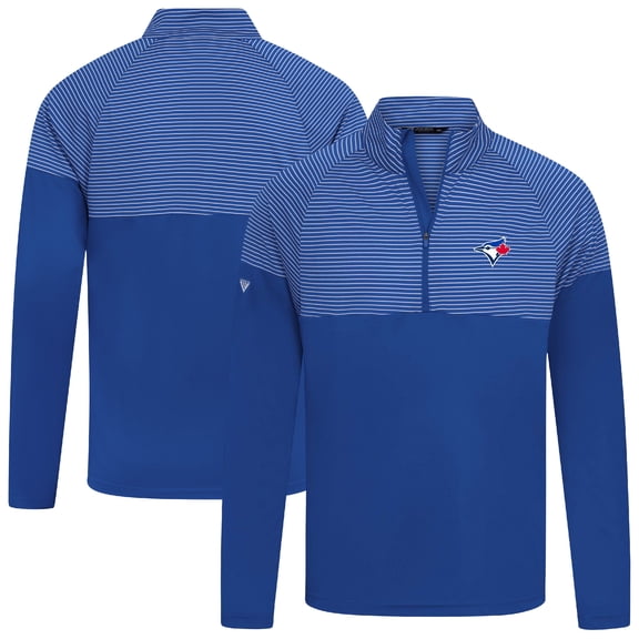 Men's Levelwear Royal Toronto Blue Jays Classic Stripes Insignia 2.0 Pullover