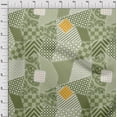 thumbnail image 4 of oneOone Cotton Cambric Light Green Fabric Block Craft Projects Decor Fabric Printed By The Yard 56 Inch Wide, 4 of 5