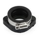 thumbnail image 2 of 28 mm 2 piezas de arranque del colector de admisión del carburador, adaptador de admisión de carburador colector de brida con abrazadera para VM24 PE26 PE28 PWK 28 mm, 2 of 5