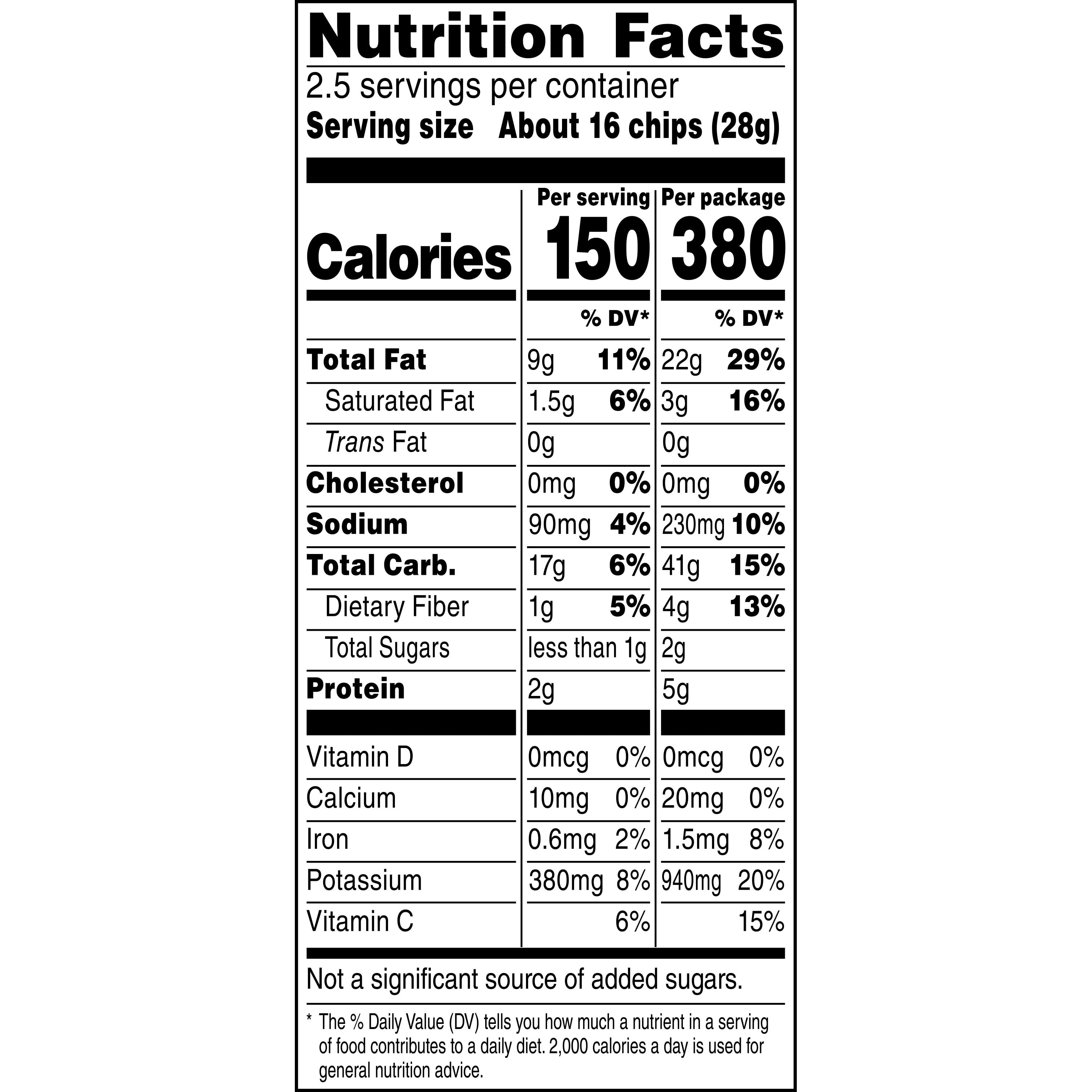 Maui Style Potato Chips, Original, 2.5 Ounce Bag
