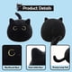 thumbnail image 2 of Black Cat Plush Toys, Adorable Cat Stuffed Animal Plush For Kids, 3 Pack, 2 of 5