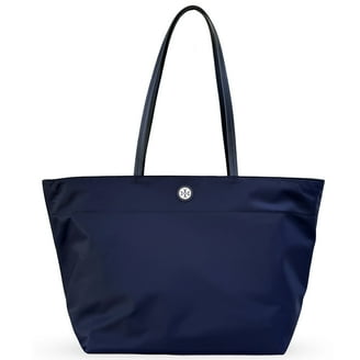 Tory Burch Women's Emerson Saffiano Leather Small Tote (Black