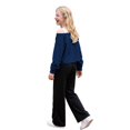 thumbnail image 3 of Grblisyd Teen Girls Clothes Solid Color Off The Shoulder Top and Wide Leg Pants Set 2 Piece Outfits Fall Winter, 3 of 3