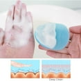 thumbnail image 3 of CZQ Soft Silicone Facial Cleansing Brush， Manual Face Scrubber Exfoliating Massage Scrub Acne Blackheads Remove Handheld Pads for Sensitive, Delicate(Pack of 2), 3 of 5
