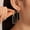 Black, variant on Coiris Clip on Dangle Earrings for Women Colorful Rectangle Geometric Resin Dangle Boho Hypoallergenic Nonpierced Earrings for Sensitive Non-Pierced Ears