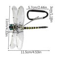 thumbnail image 5 of Realistic Dragonfly Clip, Attach to Backpack/Hat for Bugs Repellent, Fake Dragonflies for Garden & Outdoor Fly Deterrent, 5 of 5