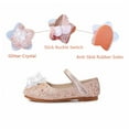 thumbnail image 4 of Toddler Girls Ice Queen Flat Dress Shoes Mary Jane Low Heel Princess Shoes, 4 of 6
