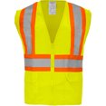 thumbnail image 3 of Ironwear 1287 Class 2 Polyester Safety Vest w/ Zipper & 2” Reflective Tape, 3 of 3