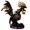 Black, variant on Halloween Skeleton Rooster Decoration, Lifelike Animal Bones Decor, Skeleton Chicken Halloween Decorations, Chicken Figurine for Desktop Yard Garden Decor Outdoor Indoor Decor (Black)