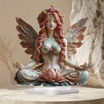 thumbnail image 5 of Bohemian Goddess Statue Desktop Decoration Ornaments Art Style, 2D Acrylic Plaque Home Small Decoration Statues, Multi Functional Gifts for Plant Lovers Office Desk Decor Shelf Organizer (1PCS), 5 of 7