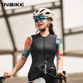 thumbnail image 4 of INBIKE - Maillot de ciclismo para mujer, manga corta, transpirable, con cremallera completa y bolsillos, 4 of 5