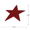 thumbnail image 7 of Gwen Studios Red, White and Blue Stars Embroidered Iron-on Patch Appliques, 2.5", 12PC, 7 of 7