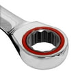 thumbnail image 3 of Ratcheting Combination Wrench 72 Teeth SAE Inch Metric MM Pro Grade XL Chrome, 3 of 4