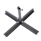 thumbnail image 5 of Base de sombrilla DYNWAVEMX para exteriores fácil de usar resistente portátil con soporte transversal, 5 of 8