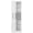 White-04, variant on 70" Tall Kitchen Pantry Cabinet, Wood Cupboard with Glass Door, Pull-Out Shelves, Narrow Liquor Cabinet with Wine Rack, Glass Holders, for Living Room