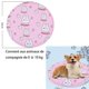 thumbnail image 1 of One Piece (round Pink Rabbit) Dog Cooling Mat - 40*40cm, Dog Cooling Mat - Stays Cold Longer, Dog Cat Cooling Mat - More Durable - Scratch Resistant, 1 of 5