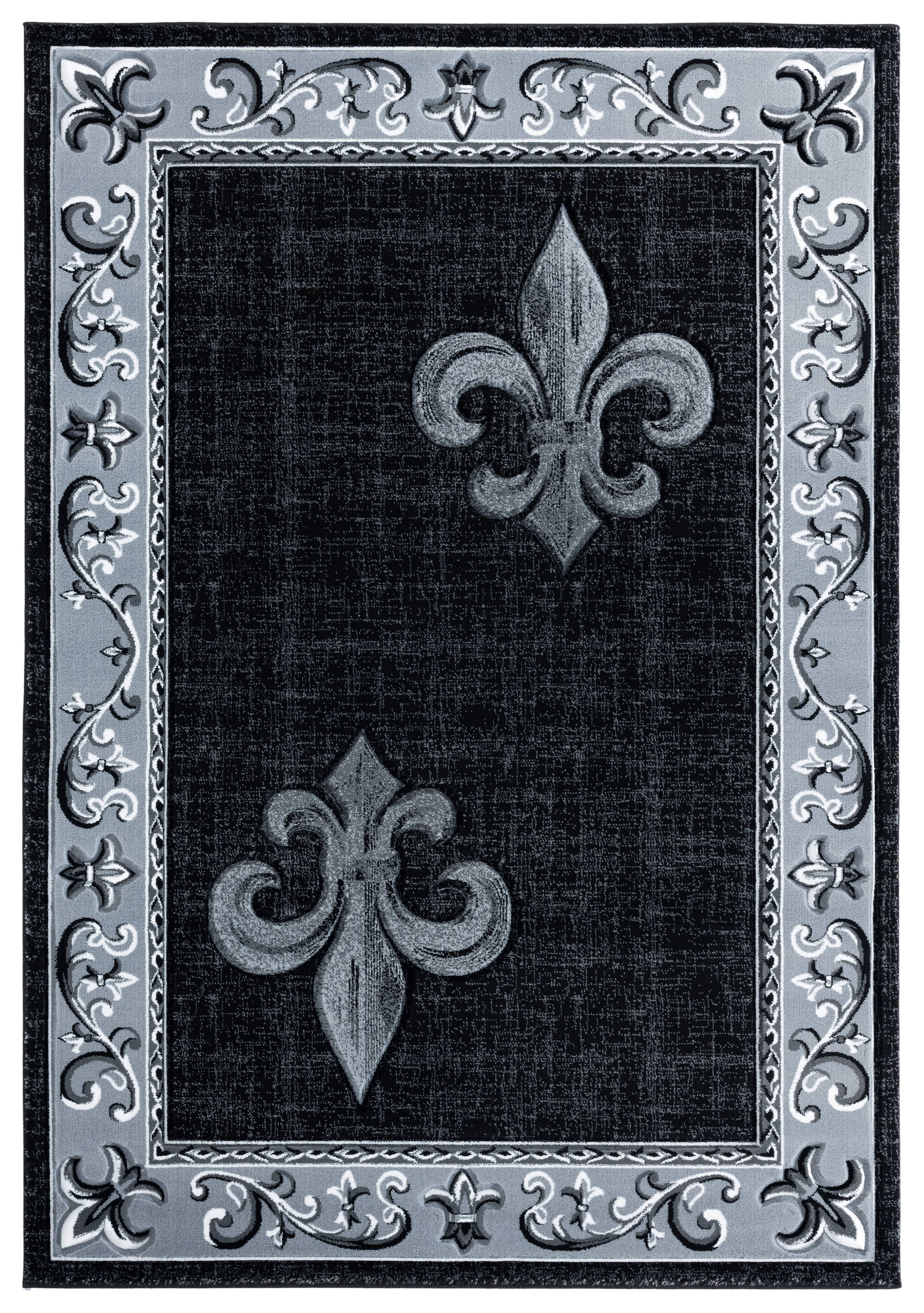 United Weavers Drachma Peleus Transitional Border Area Rug, Grey, 7'10" x 7'10"