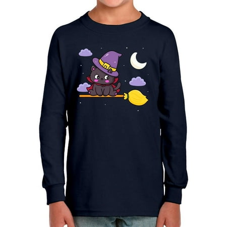 

Cute Witch Kitten Long Sleeve Toddler -Image by Shutterstock 4 Toddler