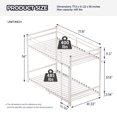 thumbnail image 7 of Miniyam Twin over Twin Metal Bunk Bed, Convertible to 2 Twin Beds with Guardrail, White, 7 of 7