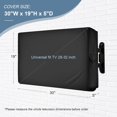 thumbnail image 2 of Outdoor TV Cover for Outside Flat Screen Televisions with Mounts and Stands, 2 of 7