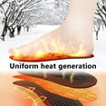 thumbnail image 5 of PEONAVET Heated Insoles Usb Heated Pads for Foot | Washable and Trimmable Foot Warmers for Men and Women Suit for Skiing, Hunting, Hiking, Camping, Outdoor Winter Use, 5 of 8