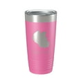 thumbnail image 1 of Hauser Lake Map Tumbler Travel Mug Insulated Laser Engraved Coffee Cup Idaho 20 oz Pink, 1 of 1